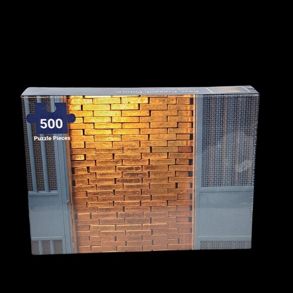 New York Fed Other - 500 Pieces Jigsaw Puzzle Federal Reserve Bank Of New York Gold Vault 2024
